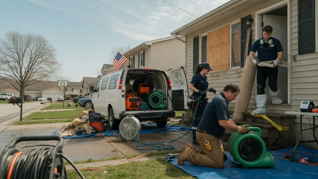 Water Damage Restoration in Muse, PA near me